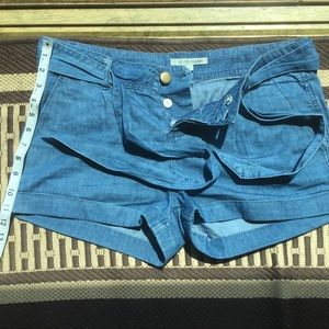 Forever 21 Chambray Denim Shorts